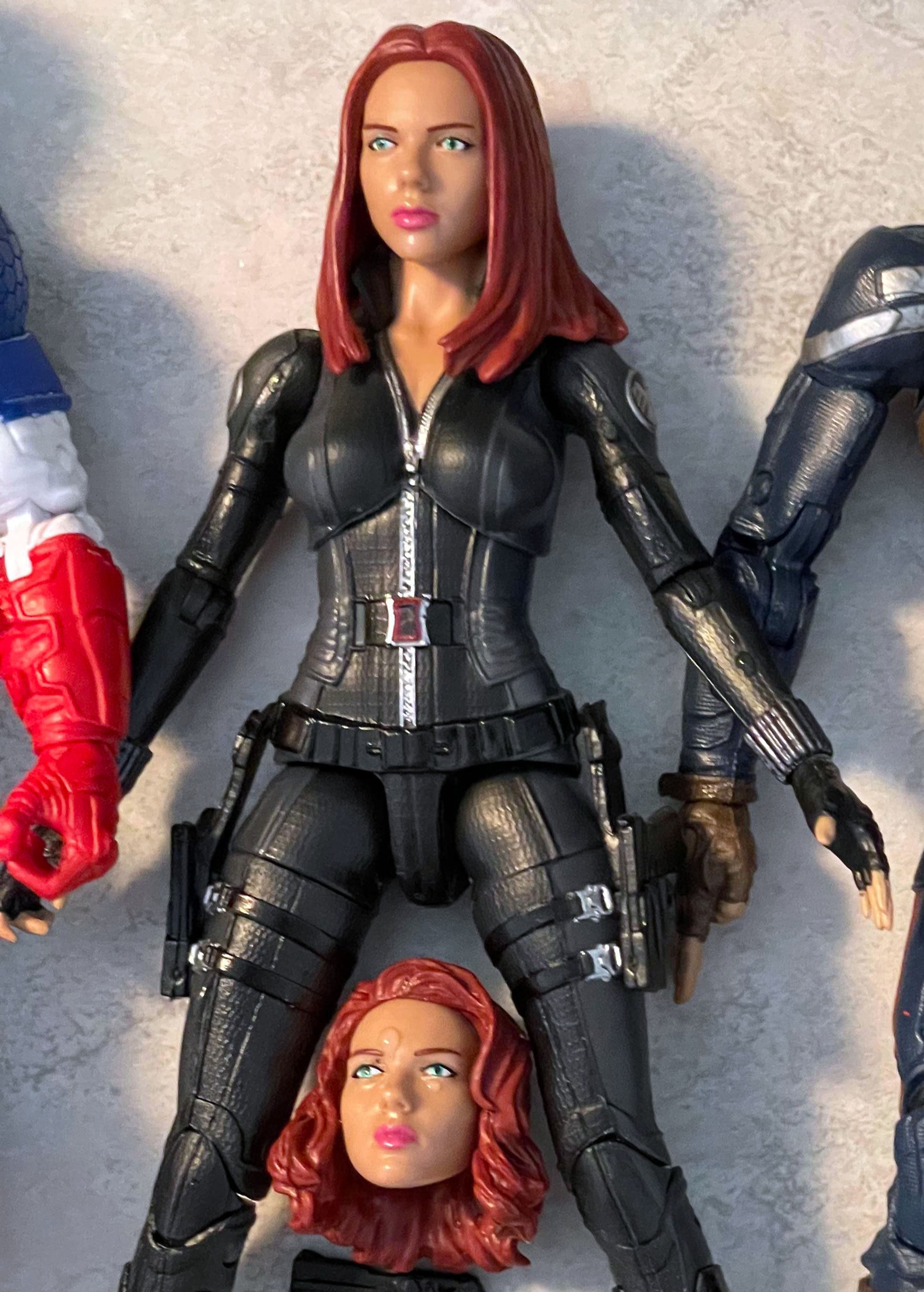 6” Marvel Legends Black Widow CA Winter Soldier  - AL-MARV-017